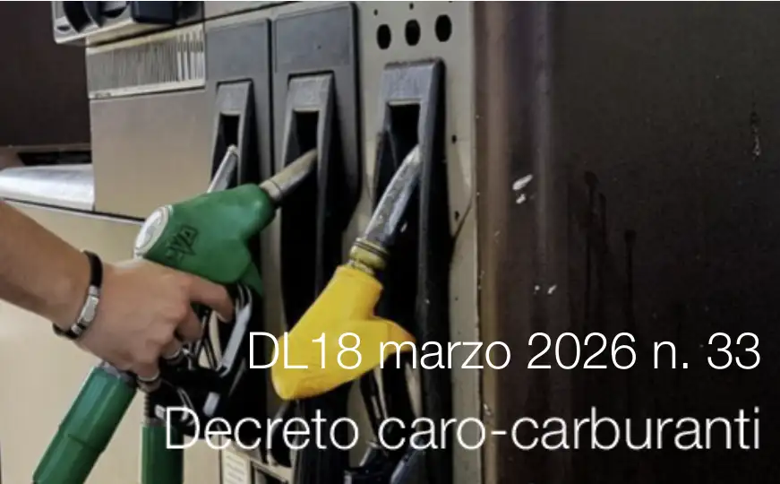 Decreto-Legge18 marzo 2026 n. 33